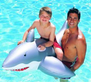 NEW Bestway 60 Great White Shark Ride On Pool Float  