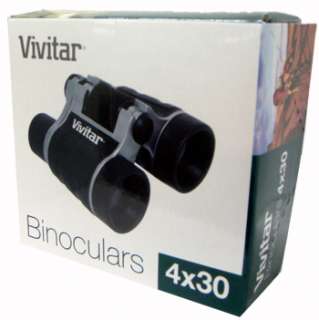 VIVITAR 4X30 BINOCULAR New W/ CASE and Cleaning Cloth  