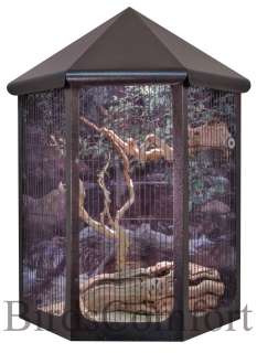 Nuage Bird Cages with Wire Front