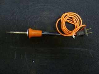 is a Black & Decker soldering iron. It is a 27 watts, 120 V AC/DC iron 