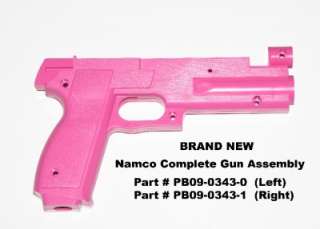 Namco Time Crisis / Point Blank Replacement Pink Gun   BRAND NEW (Left 