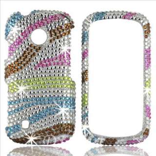 LG VN270 Cosmos Touch Design Bling Phone Case Shell  