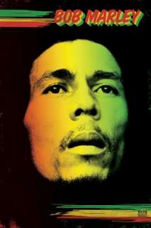 BOB MARLEY   PERSONALITY POSTER (JAMAICAN COLORS)  