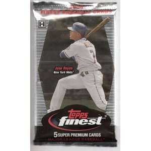  2008 Topps Finast Baseball Hobby 5 Card Pack Sports 