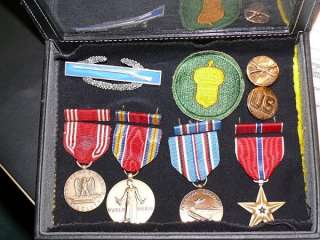 WW2 87 INF DIV 3rd ARMY SOLDIER GROUPING w BRONZE STAR  