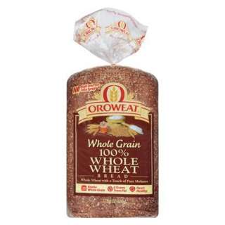 Oroweat 24 oz. 100% Whole Wheat Bread.Opens in a new window