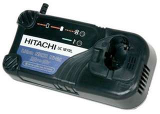 Hitachi UC18YRL Universal Charger for 7.2 to 18 Volt Ni Cad Ni Mh Lithium Ion Batteries