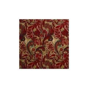  Pet Sofa Bed in Twill Size Chair, Fabric Red Paisley 