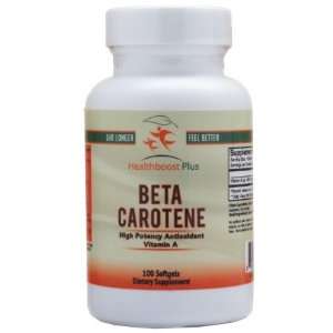  High potency Beta Carotene 10,000 IU Health & Personal 