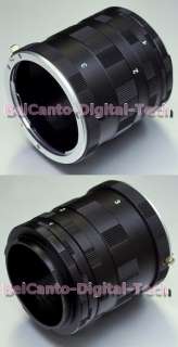 Marco Extension Tube Set for Canon / Nikon DSLR Cameras