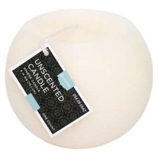 Target Home™ Unscented Cream 4 Spherical Wax Candle product details 