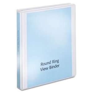  Basic Value ClearVue Binder, 1 Capacity, 175 Sheet Cap, 8 