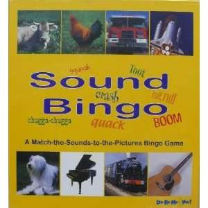  Sound Bingo   The Match the Sounds to the Pictures Bingo Board 