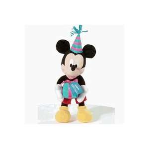    Disney Mickey Mouse Plush  Happy Birthday 12 Toys & Games