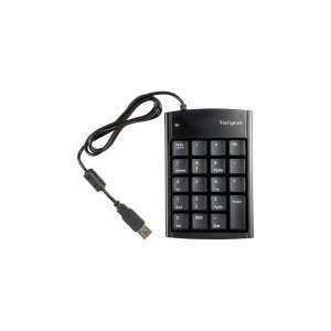  New Targus Key Usb Silver Ultra Mini Keypad Port Black 