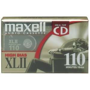    Maxell 136101 High Bias XLII Audio Tapes (110 min) Electronics