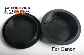 Camera Body Cover+Rear Lens Cap for Canon Digital DSLR  