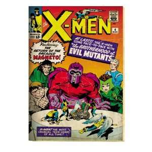 Marvel Comics Retro The X Men Comic Book Cover #4, Scarlet Witch 