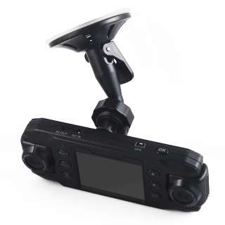   camcorder dual cam with g sensor car dvr twins cam carcam GPS camera