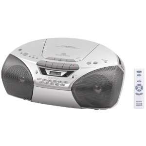   CFD S550 CD/Radio/Cassette Boombox (Silver)  Players & Accessories