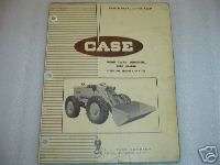 Case W9A Loader Parts Catalog Book Manual original  