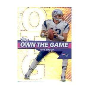  2002 Topps Chrome Own the Game #OG7 Tom Brady