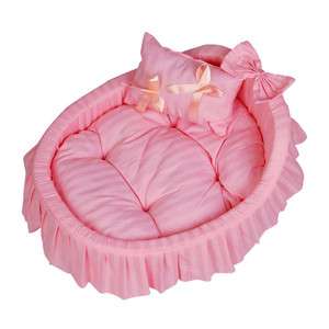 Princess Pink Pet Dog Cat Handmade Bed/House sofa (S,M.L) S22  