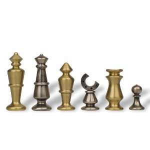  Horseshoe Knight Brass Chess Set Toys & Games