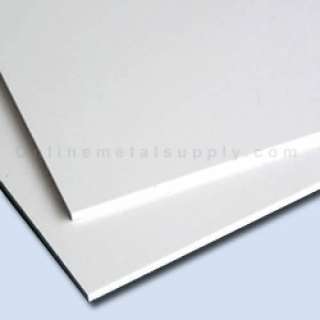Sintra PVC Closed Cell Foam Sheet 1/4 x 24 x 48   White 69946 