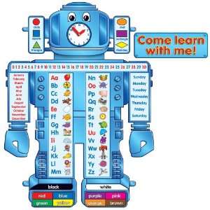  Scholastic Giant Learning Robot Bulletin Board (TF8022 