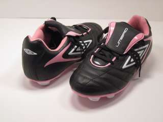   Revolution soccer cleats shoes Girls Youth 1, 5.5 Black Pink  
