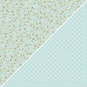  Old World Cabbage Double Sided (White) Paper 12X12 