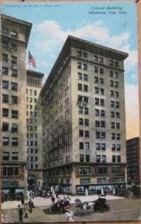 1909 Postcard Colcord Building, Oklahoma City, OK OKC  