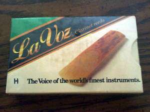 La Voz Bb B Flat Clarinet 10 Box Hard New Old Stock  