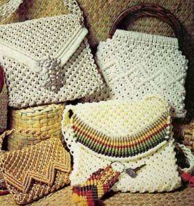 Macrame purse patterns, clutch, handbag, purses  