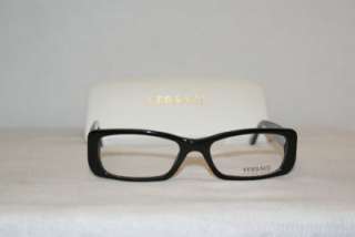 Brand New Versace Black Eyeglasses Mod. 3088 B & Case  