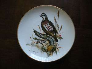 Clark Bronson Decor Collectible Plate Wildlife Bird LE  