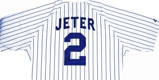 New York Yankees MLB #2 Derek Jeter Baseball Jersey by Majestic 2X NWT 