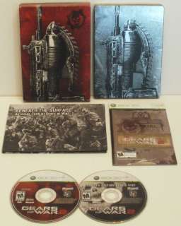 GEARS OF WAR 2 SPECIAL COLLECTORS EDITION (2008) XBOX 360 *EXCELLENT 