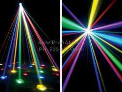 American DJ Pearl LED Color Razor Sharp LED Moonflower Light Demo 