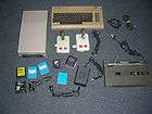 COMMODORE 64 COMPUTER PRINTER FLOPPY DISC DRIVE CONTROLS GAMES CABLES 