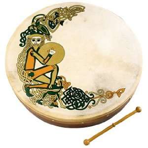  Bodhran (Irish Drum)   Bodhran Player Design   Full Size 