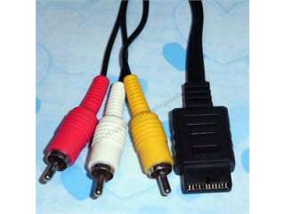 HDTV AV Audio Video Cable Cord for Sony PS2 PS3 Console  
