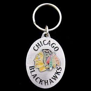  Chicago Blackhawks Team Key Ring   NHL Hockey Fan Shop 
