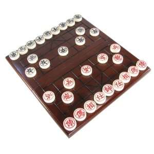  Folding Wood Chinese Chess Set / Xiangqi, with Storage Toys & Games