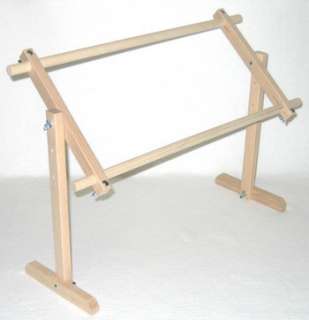 New   Cross Stitch Scroll Frame, Adjustable Lap & Table Stand  