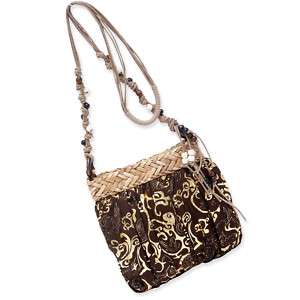 Sun N Sand Naturals Champagne Tickle Crossbody Bag NWT  