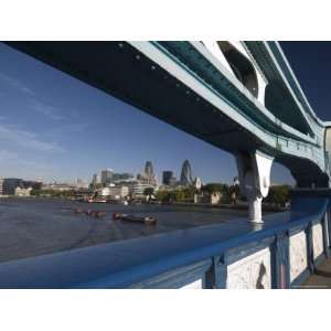 The City of London from Tower Bridge, London, England Photographic 