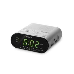   Sony ICF C218 Dream Machine™ AM/FM Clock Radio in White Electronics