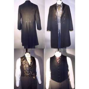  Mens Frock Coats Single and Double Breasted & Two Vests 